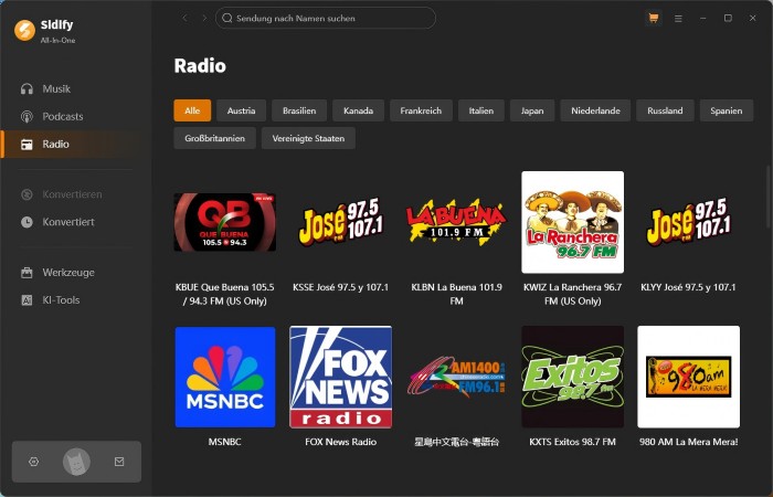 Sidify All-In-One Radio