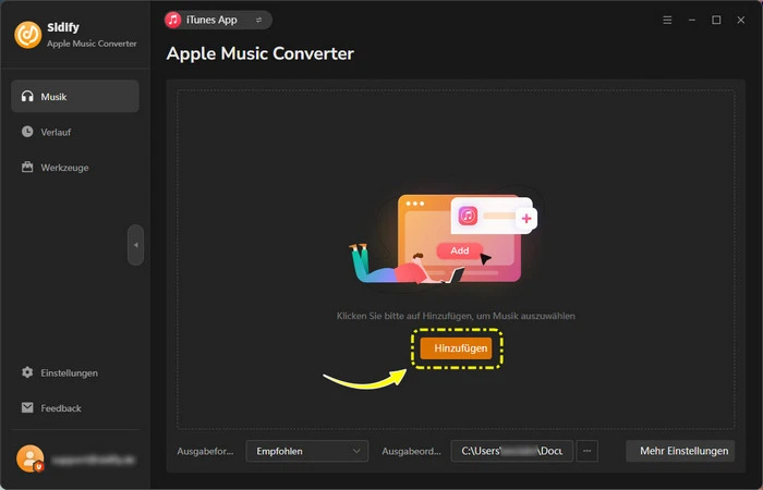 iTunes App öffnen