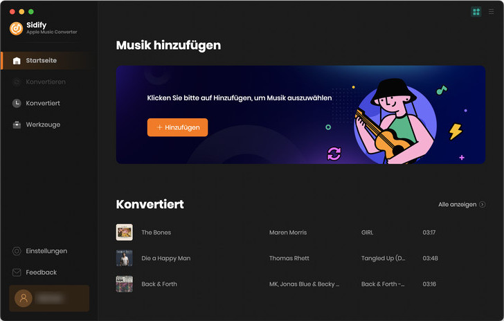 Apple Music Songs hinzufügen