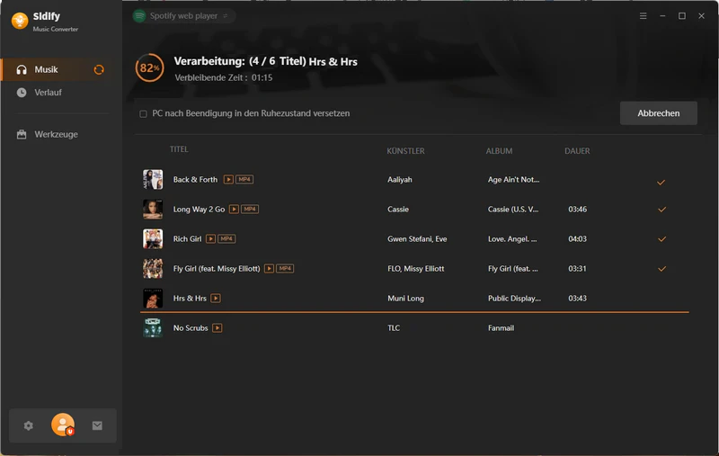 Musikvideos von Spotify herunterladen
