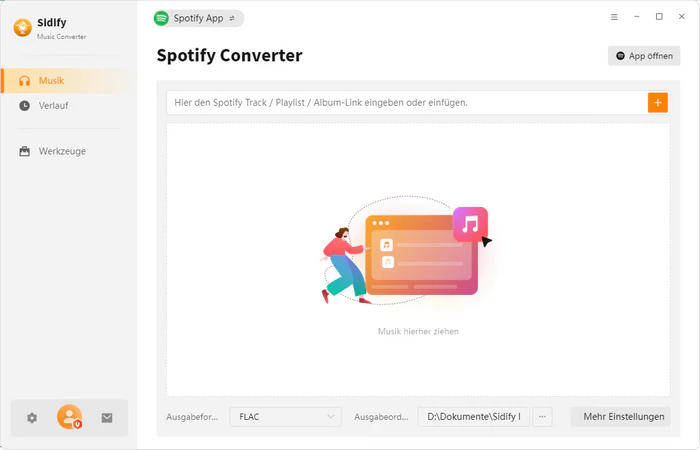 Spotify-App oder Webplayer