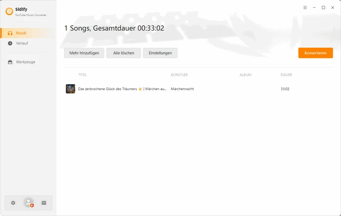 Hörbuch von YouTube Musik auf den PC laden