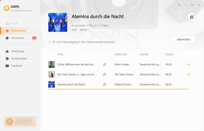 YouTube-Musik konvertieren