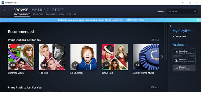 Apple Music auf Amazon Music hinfuegen