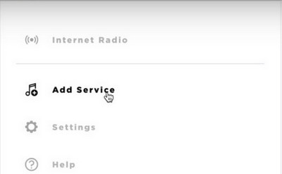 add service