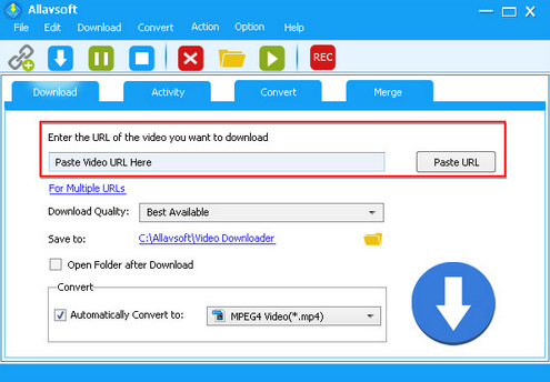 Allavsoft Spotify to MP3 Converter and Downloader
