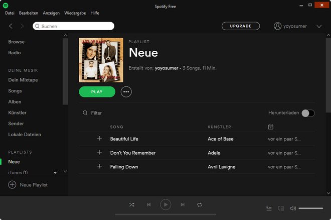 Lokale Musik auf Spotify genießen