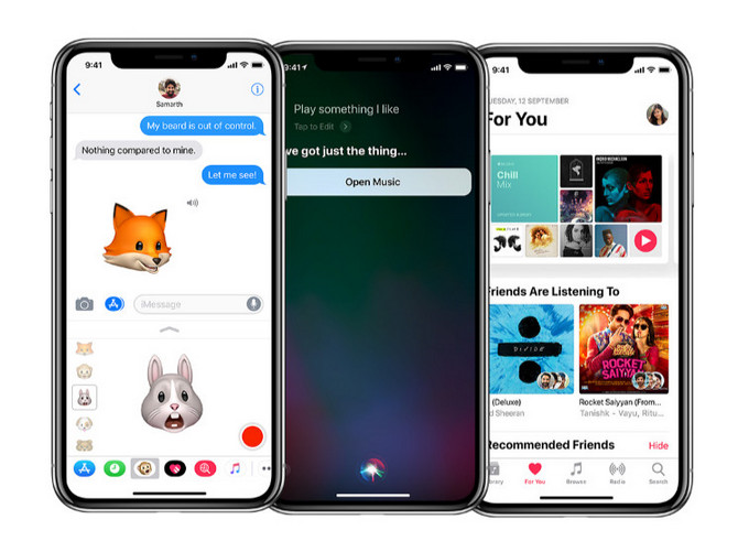 Apple Music auf iPhone X