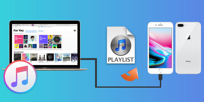 Übertragen Sie iTunes Playlists auf iPhone 8
