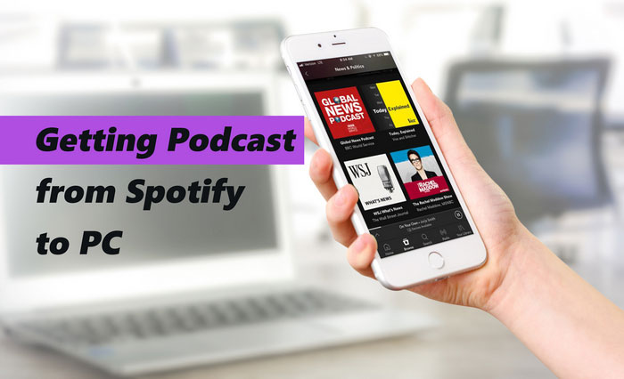 Spotify Podcast auf den PC