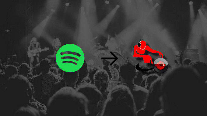 spotify music zu virtual dj