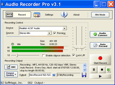 Audio Recorder