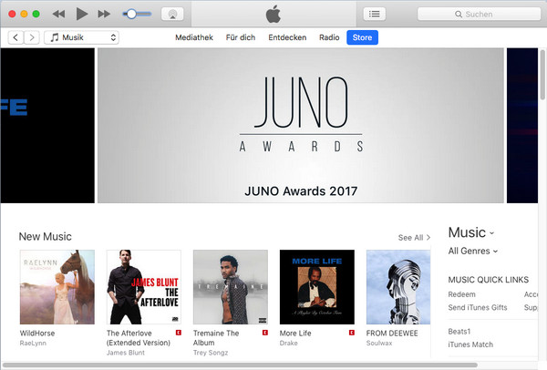 Mac iTunes Store