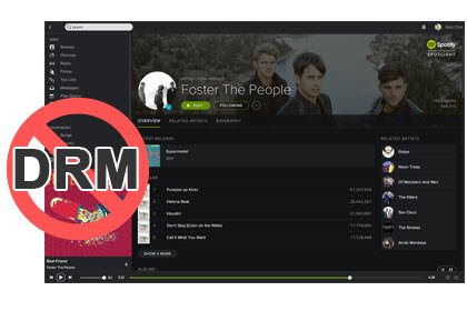 DRM von Spotify Musik entfernen